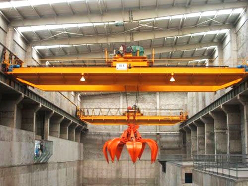 QZ型電動雙梁抓斗起重機